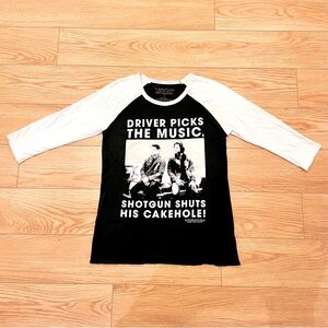 Hot Topic Supernatural ‘Driver picks the music- shotgun shuts his cake hole’ S